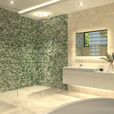 Patel Green Bathroom en suite