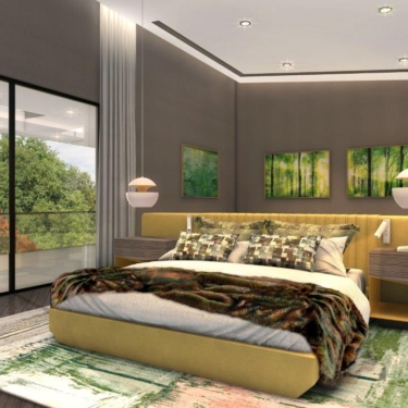 Patel Green Bedroom